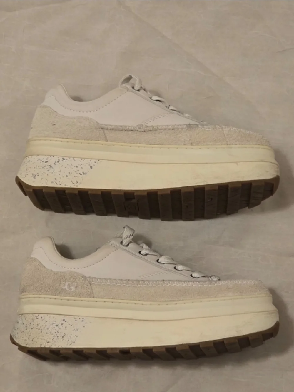 UGG Marin Suede & Leather Platforms